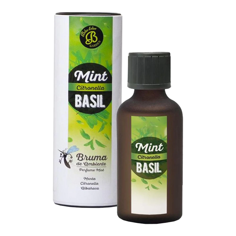 Geurolie Mint, Citronella En Basilicum 50ml - Boles D'olor