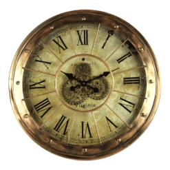 Klok Alford Koper U00f8 80 Cm - Wandklok