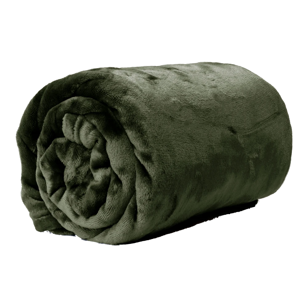 Unique Living Plaid Enzo - 130x180cm - Deep Green 3 Unique Living Plaid Enzo - 130x180cm - Deep Green