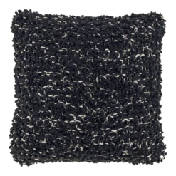 Unique Living Sierkussen Joey - 45x45cm - Black