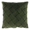 Unique Living Sierkussen Viktor - 45x45cm - Deep Green