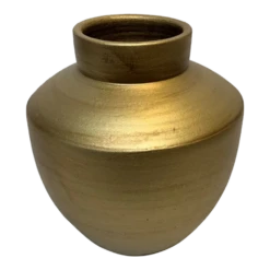 Vaas Creswell - D27 X H28cm - Mat Goud