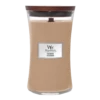 Woodwick Cashmere Large Candle - Geurkaars -Huis Verkoop woodwick cashmere large candle geurkaars 1