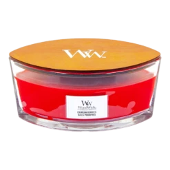 Woodwick Crimson Berries Ellipse Candle - Geurkaars
