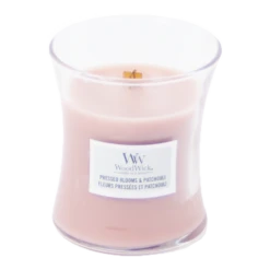 Woodwick Pressed Blooms & Patchouli Mini Candle - Geurkaars -Huis Verkoop woodwick pressed blooms patchouli mini candle geurkaars 2