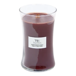 Woodwick Smoked Walnut & Maple Large Candle - Geurkaars -Huis Verkoop woodwick smoked walnut maple large candle geurkaars 2 1