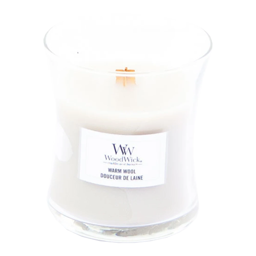 Woodwick Warm Wool Mini Candle - Geurkaars 4 Woodwick Warm Wool Mini Candle - Geurkaars - Afbeelding 2