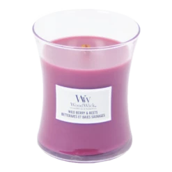 Woodwick Wild Berry & Beets Medium Candle - Geurkaars -Huis Verkoop woodwick wild berry beets medium candle geurkaars 2